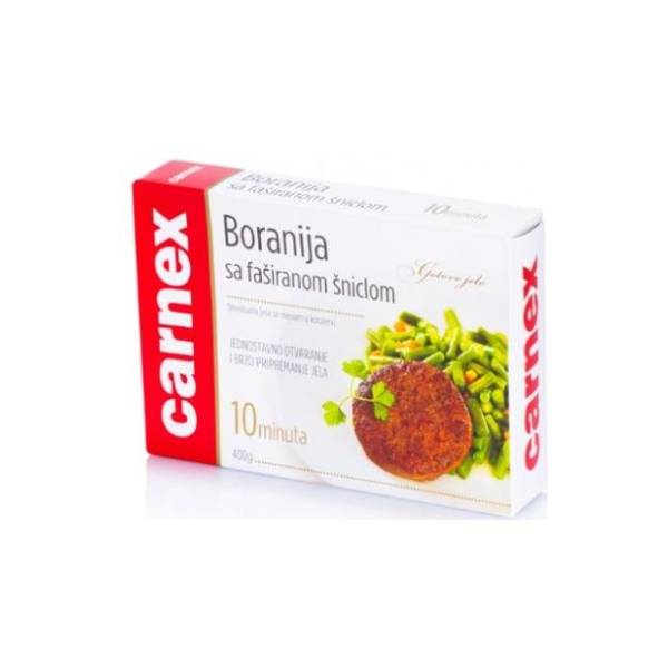 CARNEX Faširana šnicla sa boranijom 400g