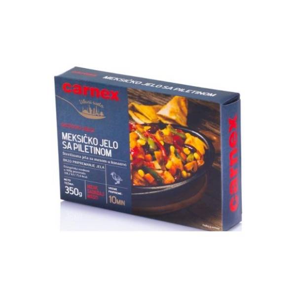 CARNEX Meksičko jelo sa piletinom 350g