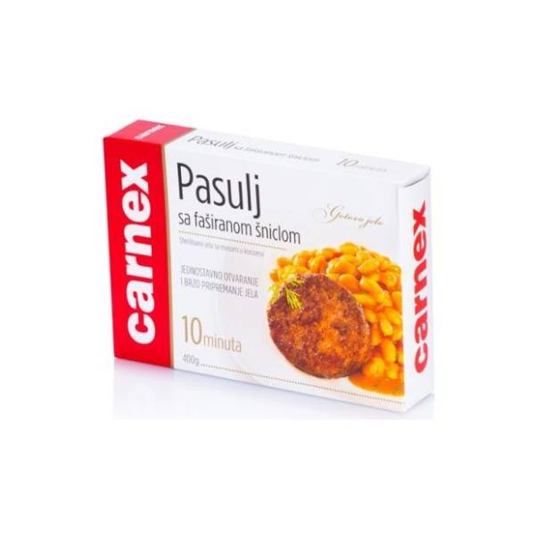 CARNEX Pasulj sa faširanom šniclom 400g