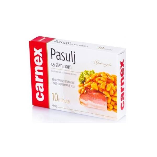 CARNEX Pasulj sa slaninom 400g