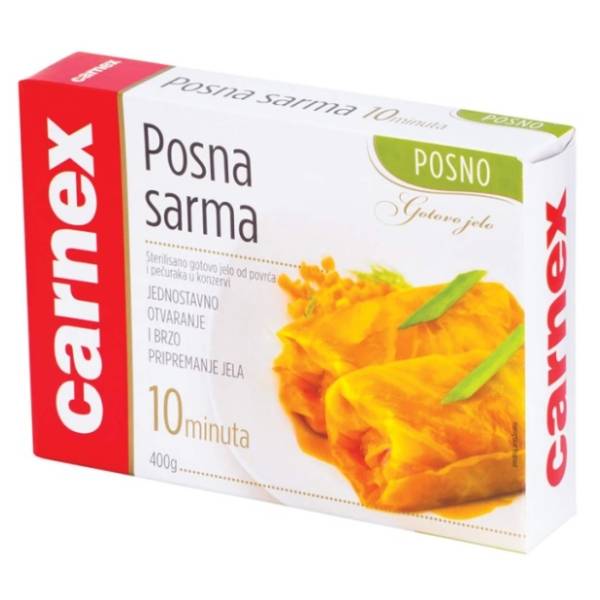 CARNEX Posna sarma 400g