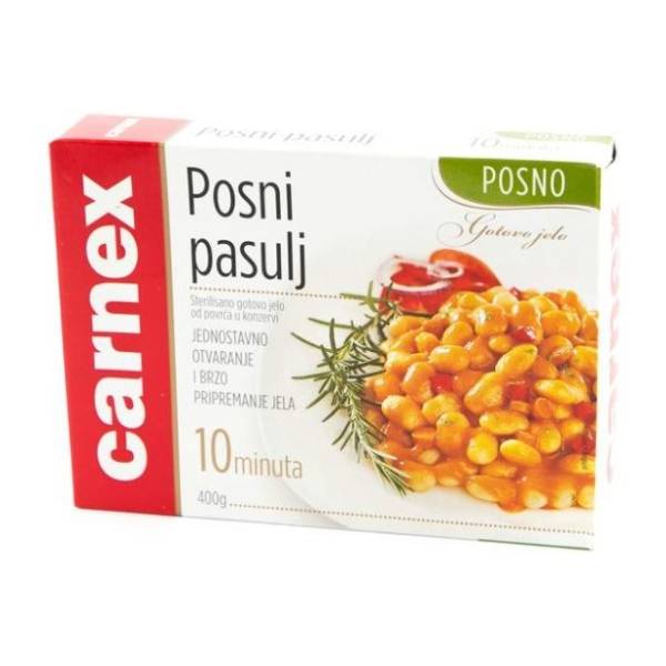 CARNEX Posni pasulj 400g