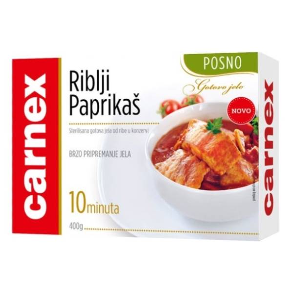 CARNEX Riblji paprikaš 400g