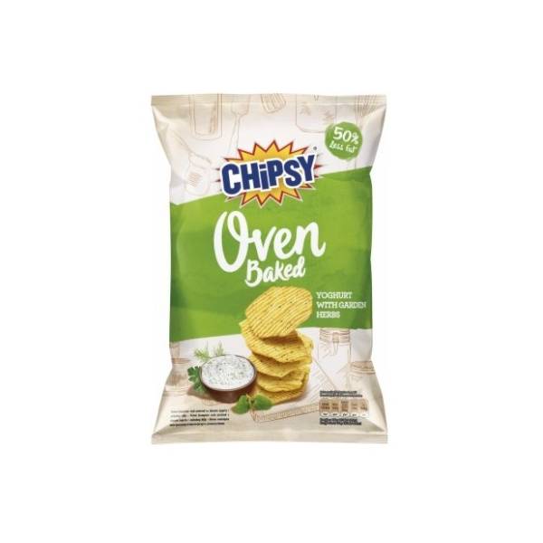 Čips MARBO Chipsy Oven yoghurt&herbs 125g