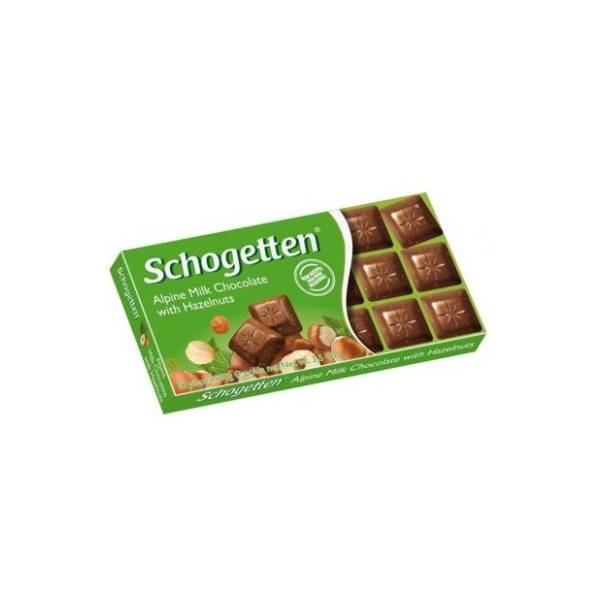 Čokolada SCHOGETTEN Hazelnuts 100g
