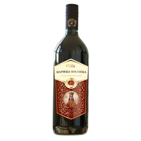 Crno vino Carica Milica 1l Rubin