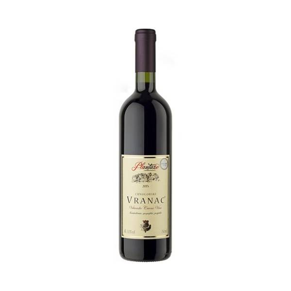 Crno vino PLANTAŽE Vranac 0,75l