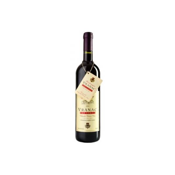 Crno vino PLANTAŽE Vranac Pro corde 0,75l