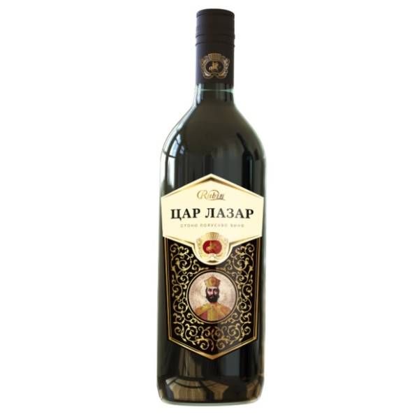 Crno vino RUBIN Car Lazar 1l