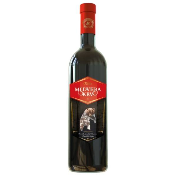 Crno vino RUBIN Medveđa krv 0,75l