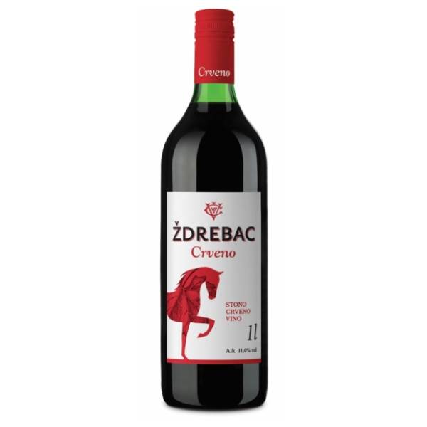 Crno vino VINARIJA ČOKA Ždrebac 1l
