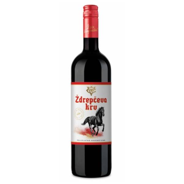 Crno vino VINARIJA ČOKA Ždrepčeva krv 0,75l