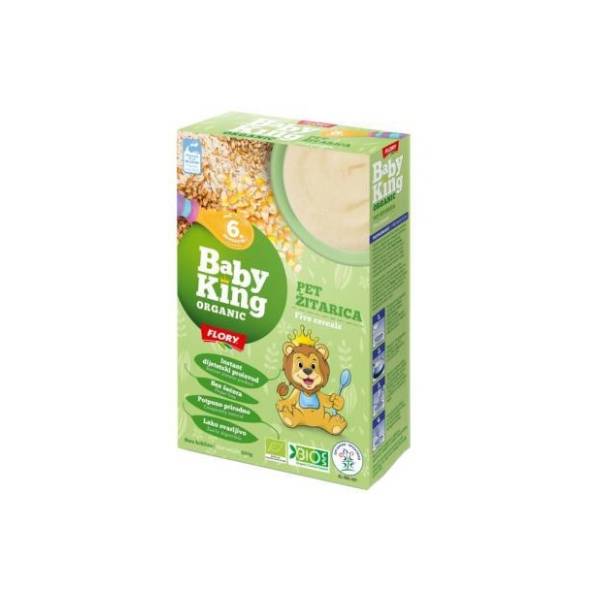 FLORY Baby king 5 žitarica dečija hrana  200g