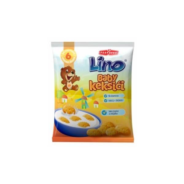 PODRAVKA Lino baby keksići 140g 