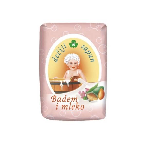 Dečiji sapun MERIMA badem i mleko 87g