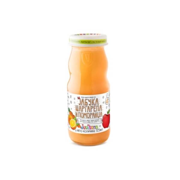 Dečiji sok JUVITANA jabuka šargarepa pomorandža 125ml
