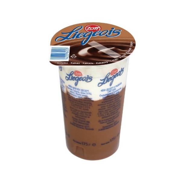Desert LIEGEOIS šlag čokolada 175g Zott