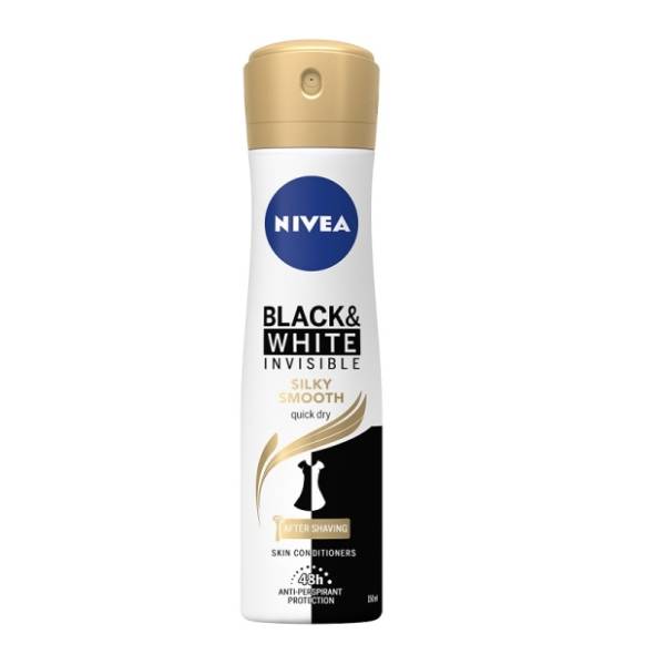 Dezodorans NIVEA B&W Silky Smooth 150ml