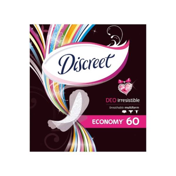 DISCREET Deo Irresistible ulošci 60kom
