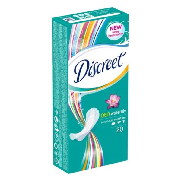 DISCREET Deo Waterlilly ulošci 20kom