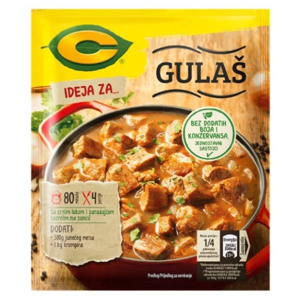 Dodatak C Gulaš 50g