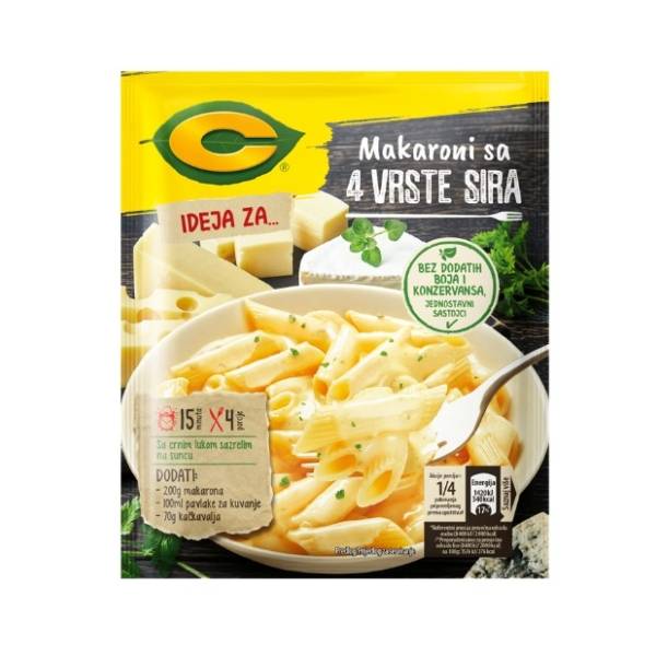 Dodatak C Makaroni 4 sira 30g