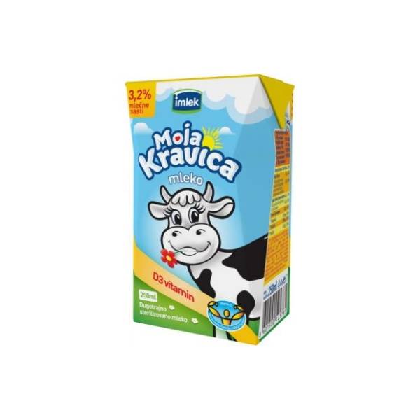 Dugotrajno mleko IMLEK A+D3 3,2%mm 250ml