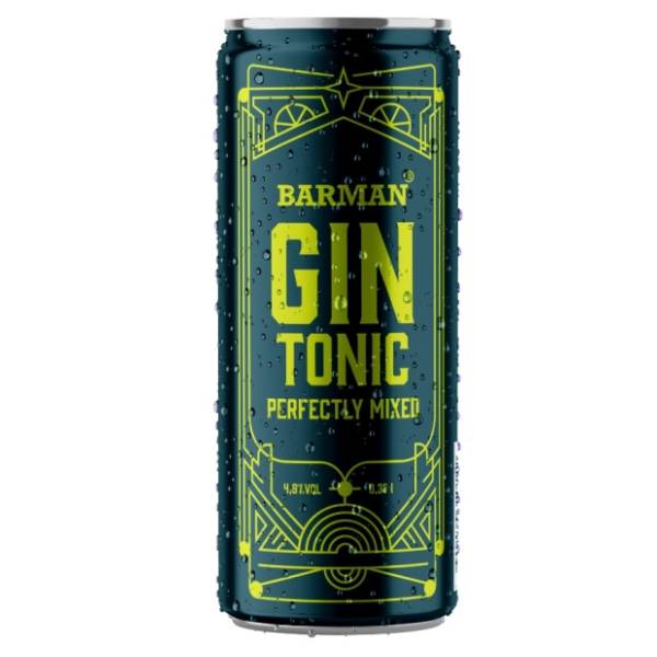 Džin tonik BARMAN 330ml