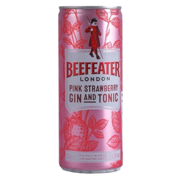 Džin tonik BEEFEATER pink limenka 0,25l