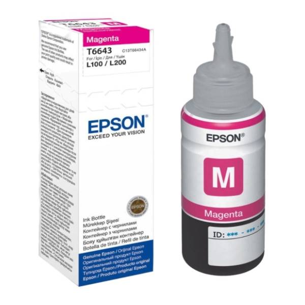 EPSON T6643 magenta mastilo