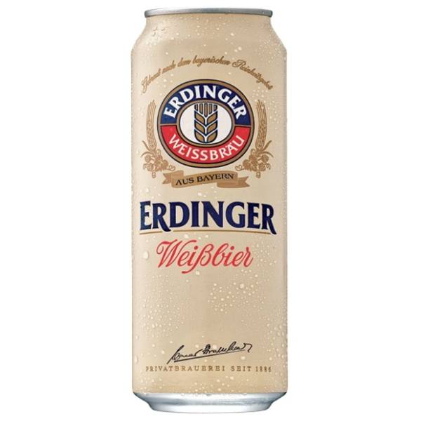 ERDINGER limenka 0,5l