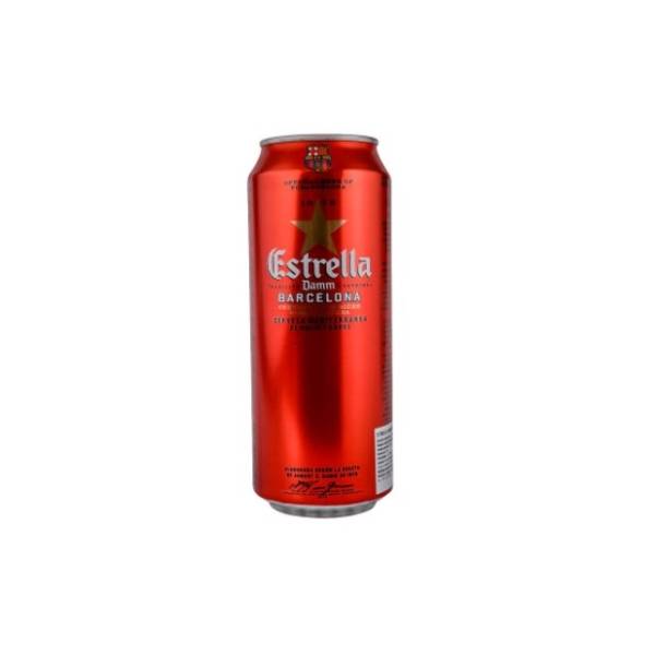 Estrella DAMM limenka 0,5l