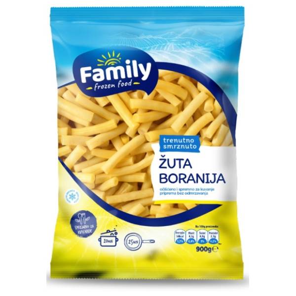 FAMILY boranija žuta 900g