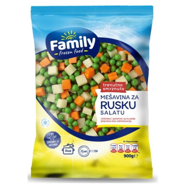 FAMILY ruska salata 900g