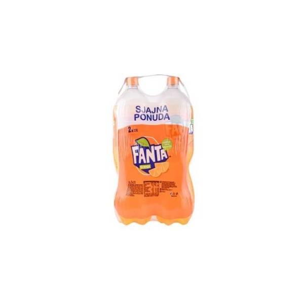 FANTA pomorandža 2x 2l