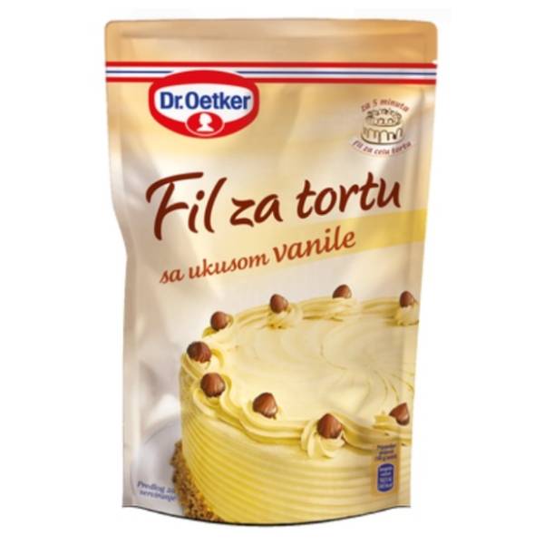 Fil za tortu DR.OETKER vanila 140g