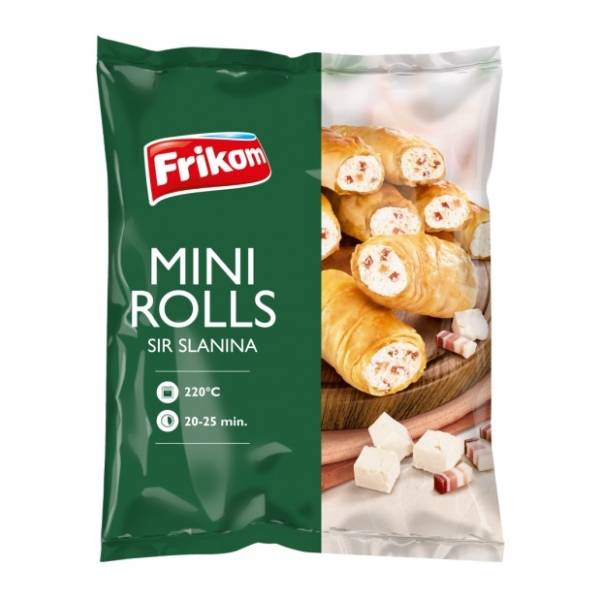 FRIKOM mini rolls sir slanina 500g