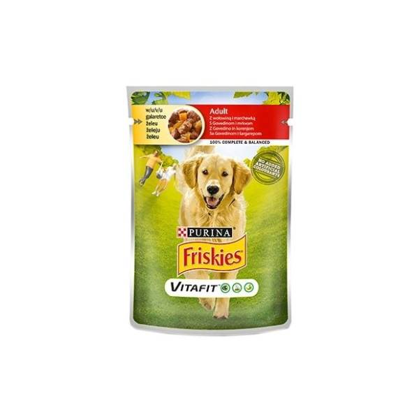FRISKIES govedina i šargarepa u želeu 100g