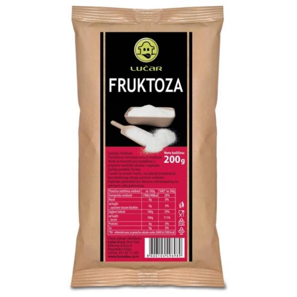 Fruktoza LUČAR 200g