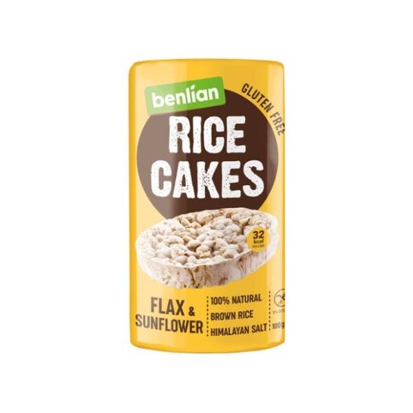Galete RICE CAKES lan i suncokret 100g