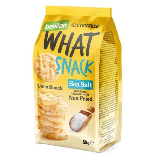 Galete WHAT SNACK morska so 50g
