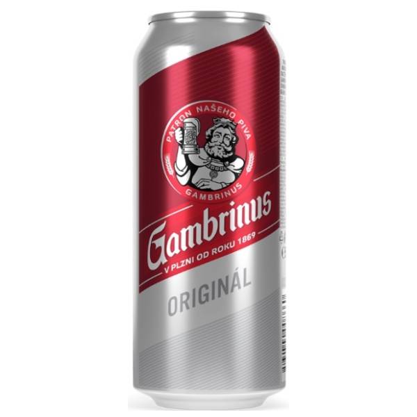 GAMBRINUS limenka 0,5l