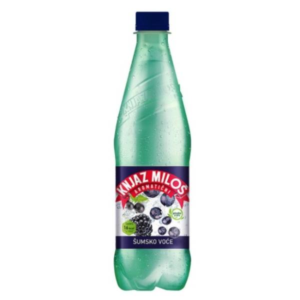 KNJAZ MILOŠ gazirana voda šumsko voće 0,5l