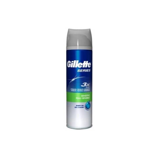 Gel za brijanje GILLETTE Series sensitive 200ml