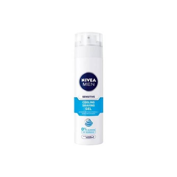Gel za brijanje NIVEA Sensitive cooling 200ml