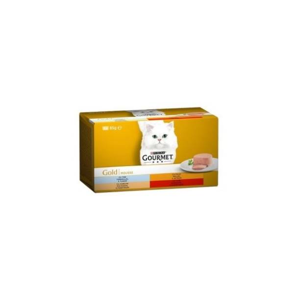 GOURMET Gold govedina 4x85g