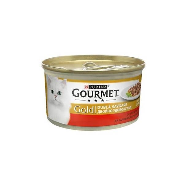 GOURMET Gold govedina i piletina 85g