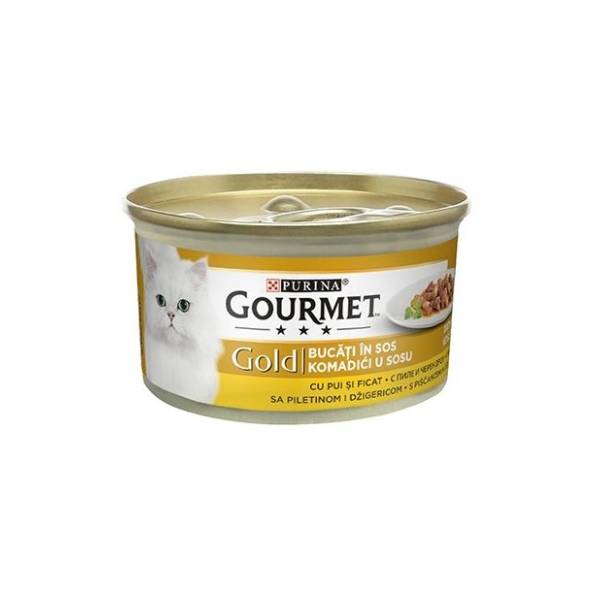 GOURMET Gold piletina i džigerica 85g