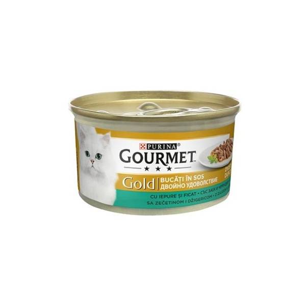 GOURMET Gold zečetina i džigerica 85g