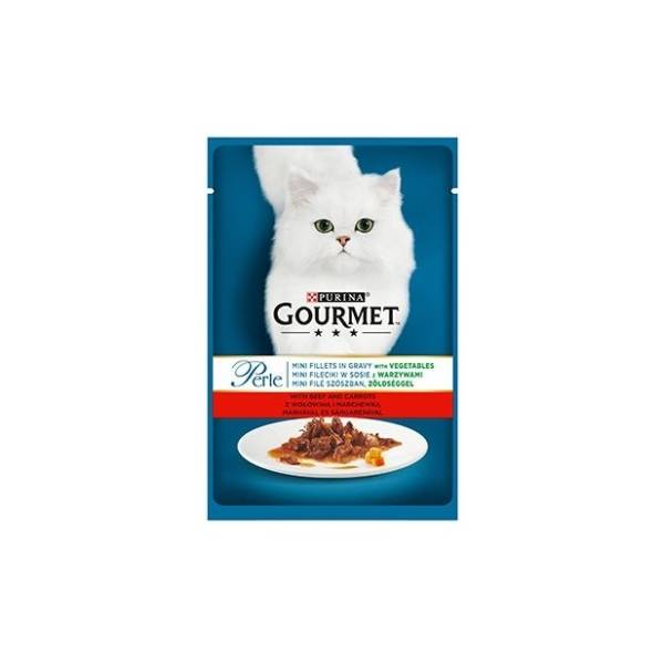 GOURMET Perle govedina i šargarepa 85g